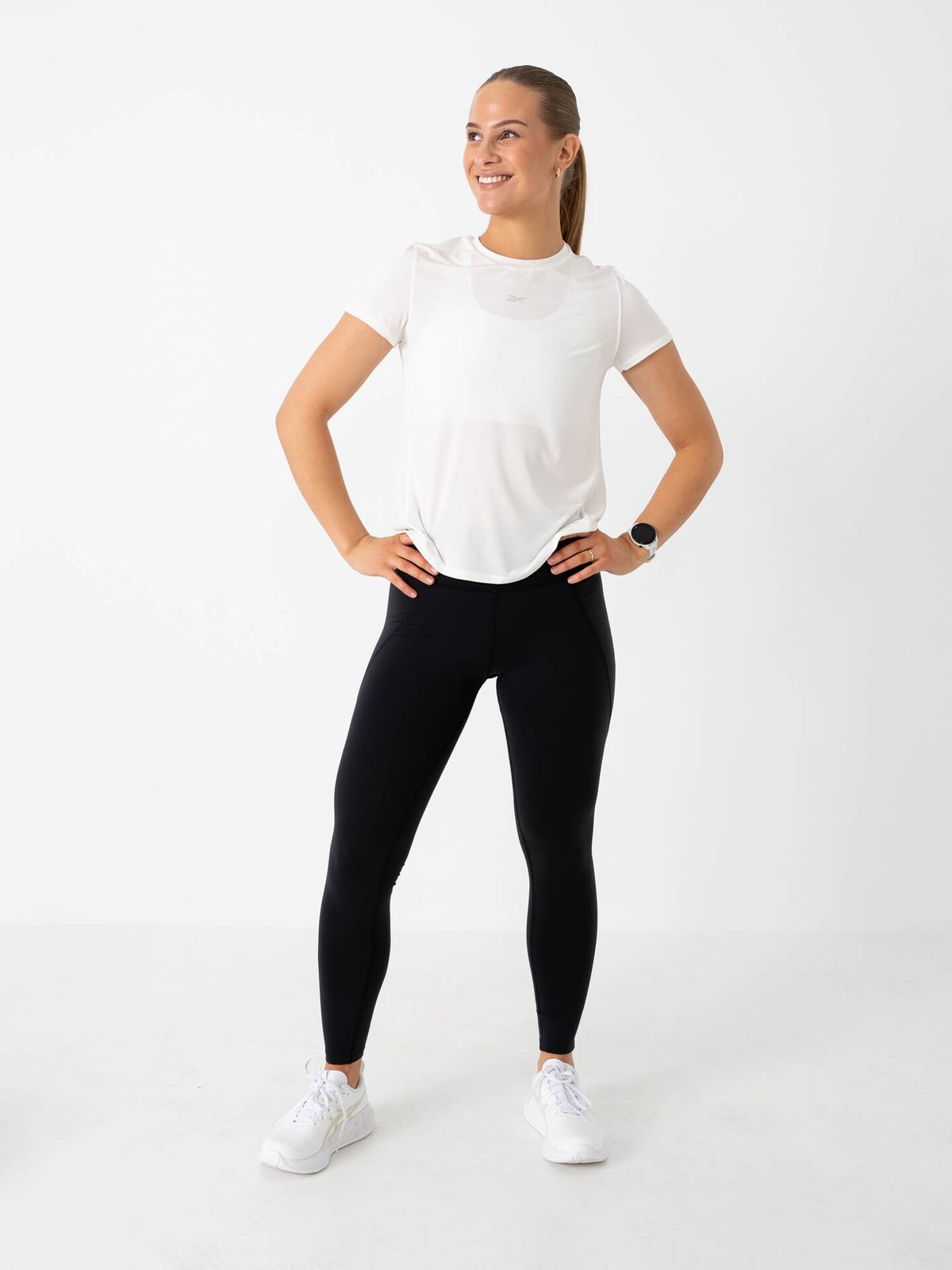 Reebok Lux High Rise Tights Black