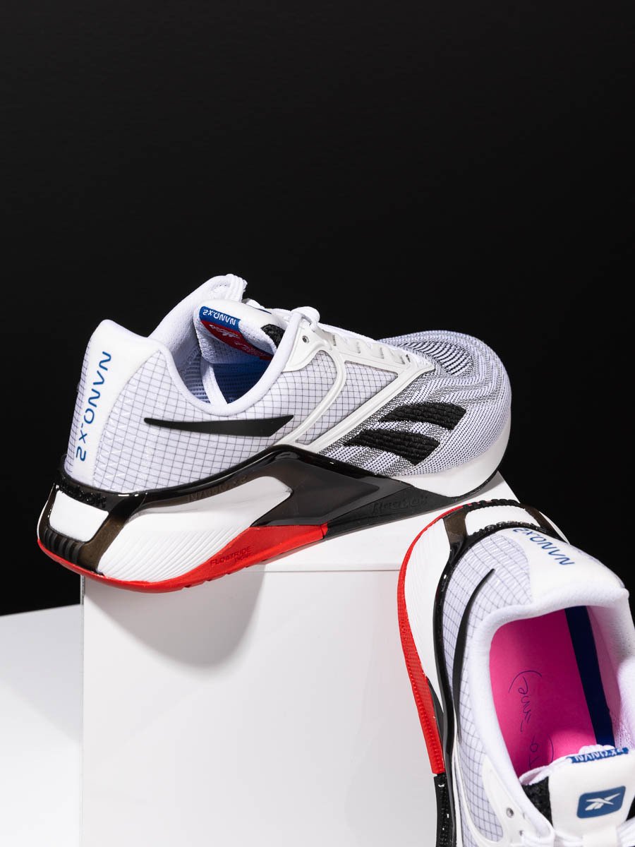 Reebok Nano X2 Cloud White / Core Black / Vector Red