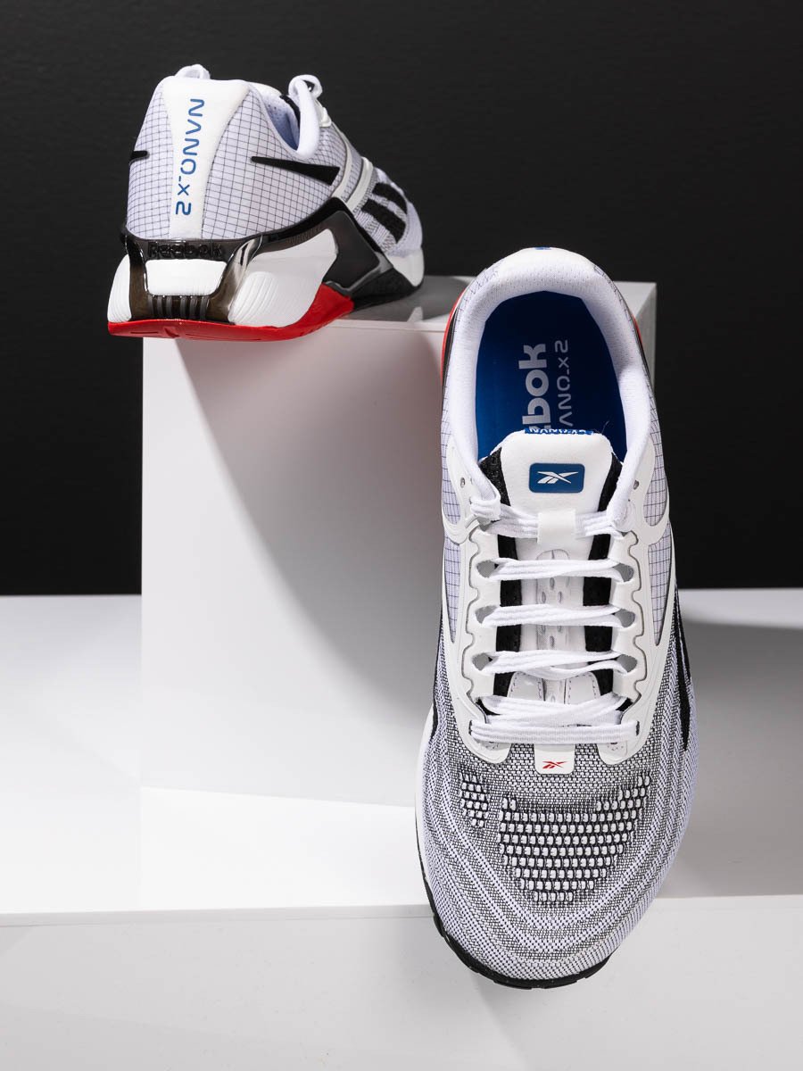 Reebok Nano X2 Cloud White / Core Black / Vector Red