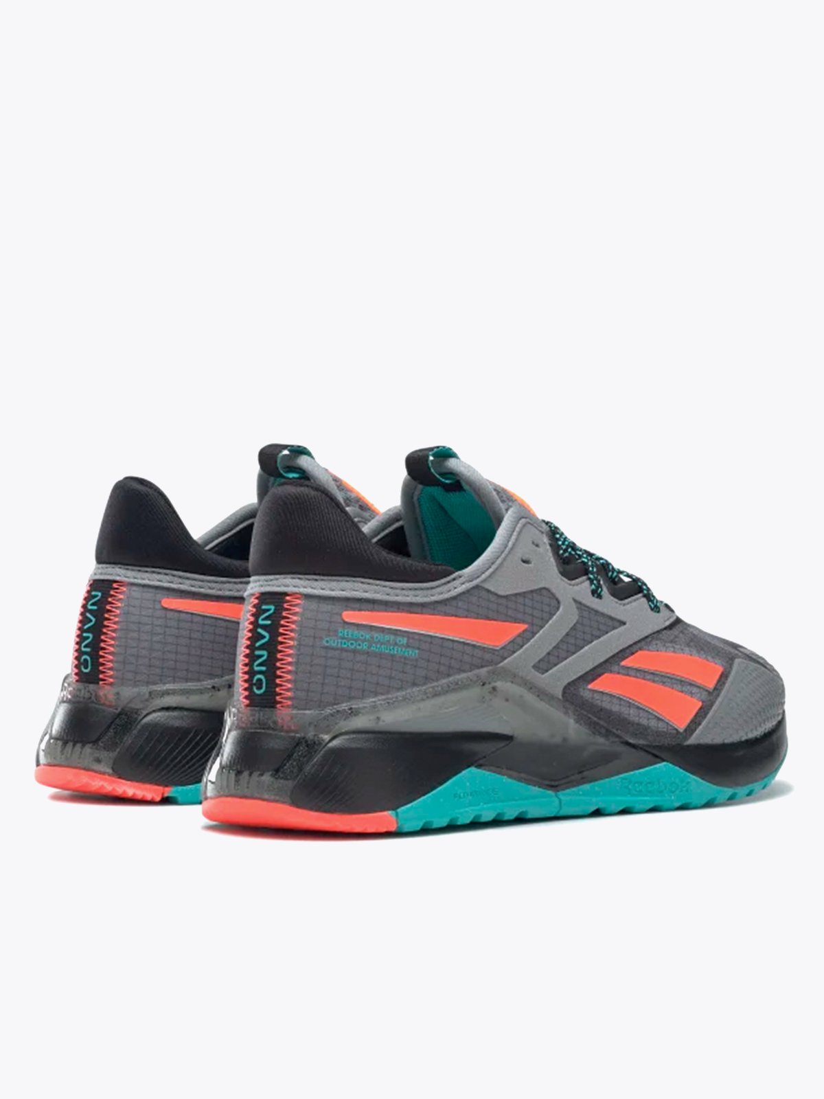 Reebok Nano X2 TR Adventure Pure Grey 5 / Core Black / Classic Teal