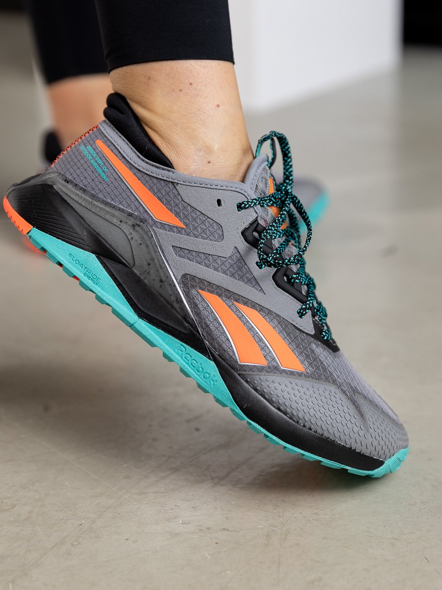 Reebok Nano X2 TR Adventure Pure Grey 5 / Core Black / Classic Teal