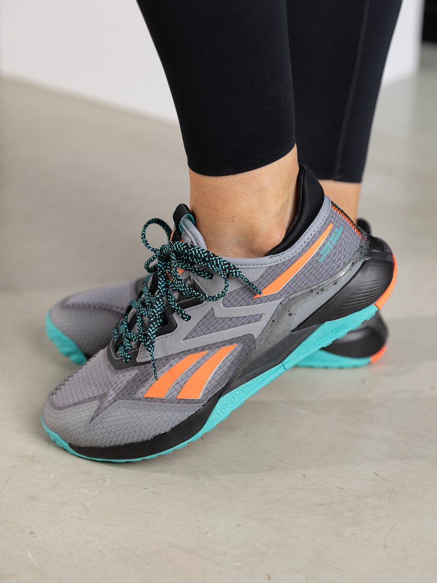 Reebok Nano X2 TR Adventure Pure Grey 5 / Core Black / Classic Teal