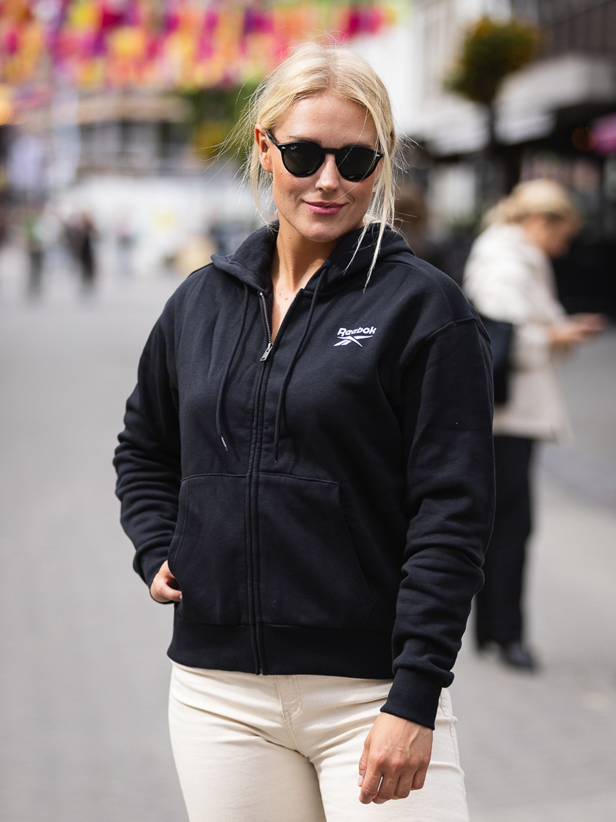 Reebok Reebok Identity EU Full Zip Hoodie Black