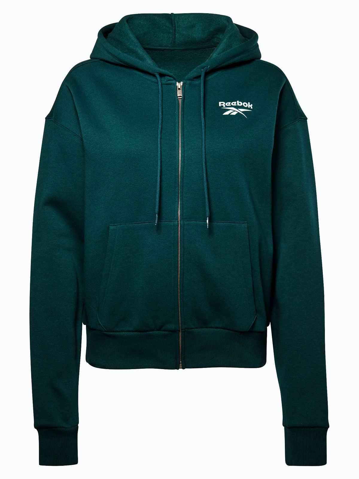 Reebok Reebok Identity EU Full Zip Hoodie Forest Green