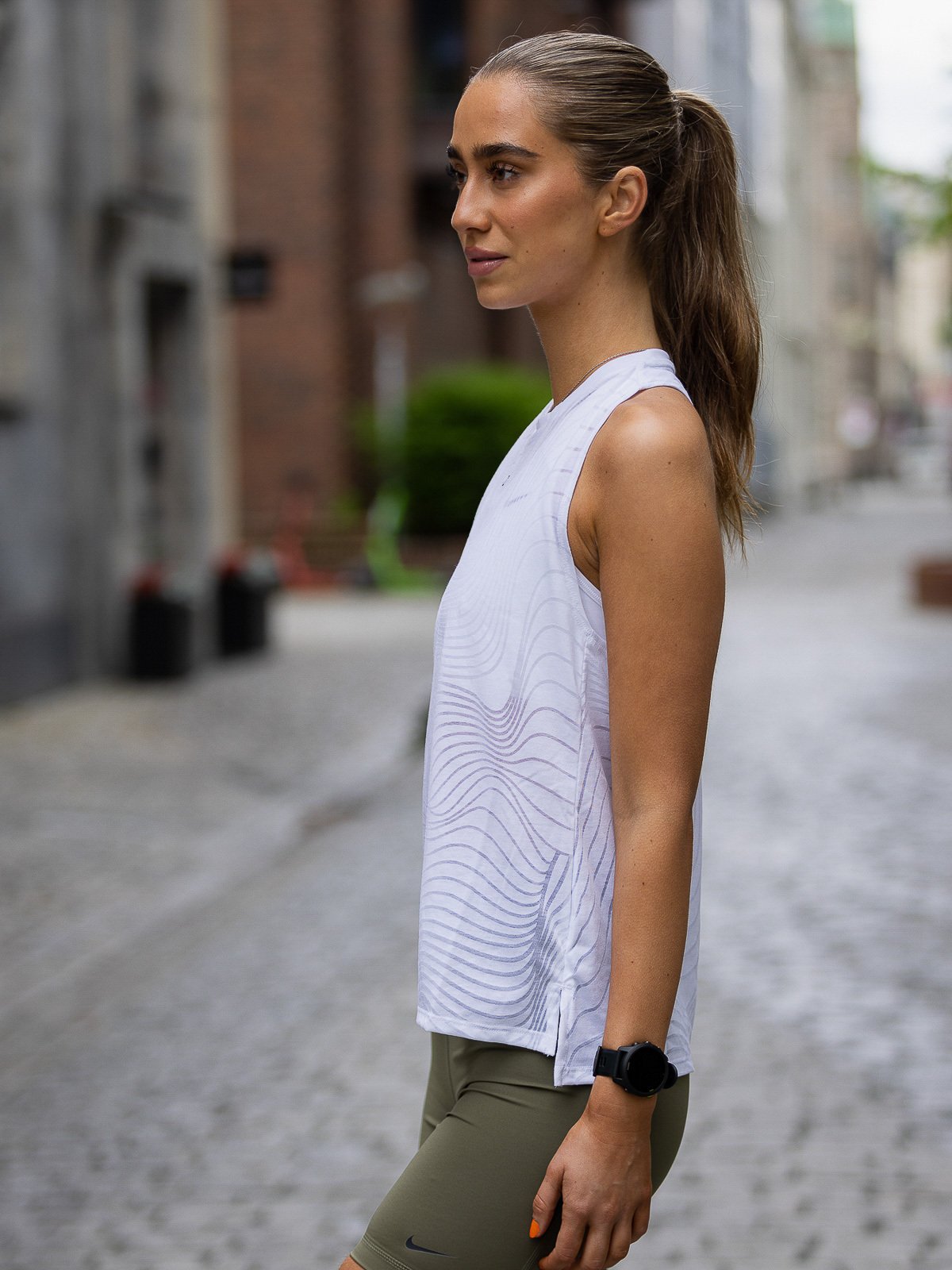 Reebok TS Burnout Tank White