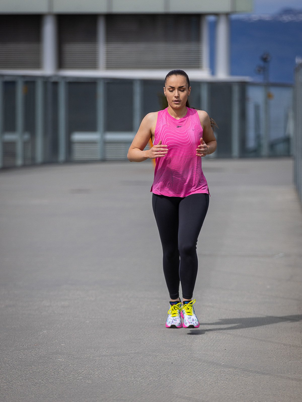 Reebok TS Lux High Rise Tight Black