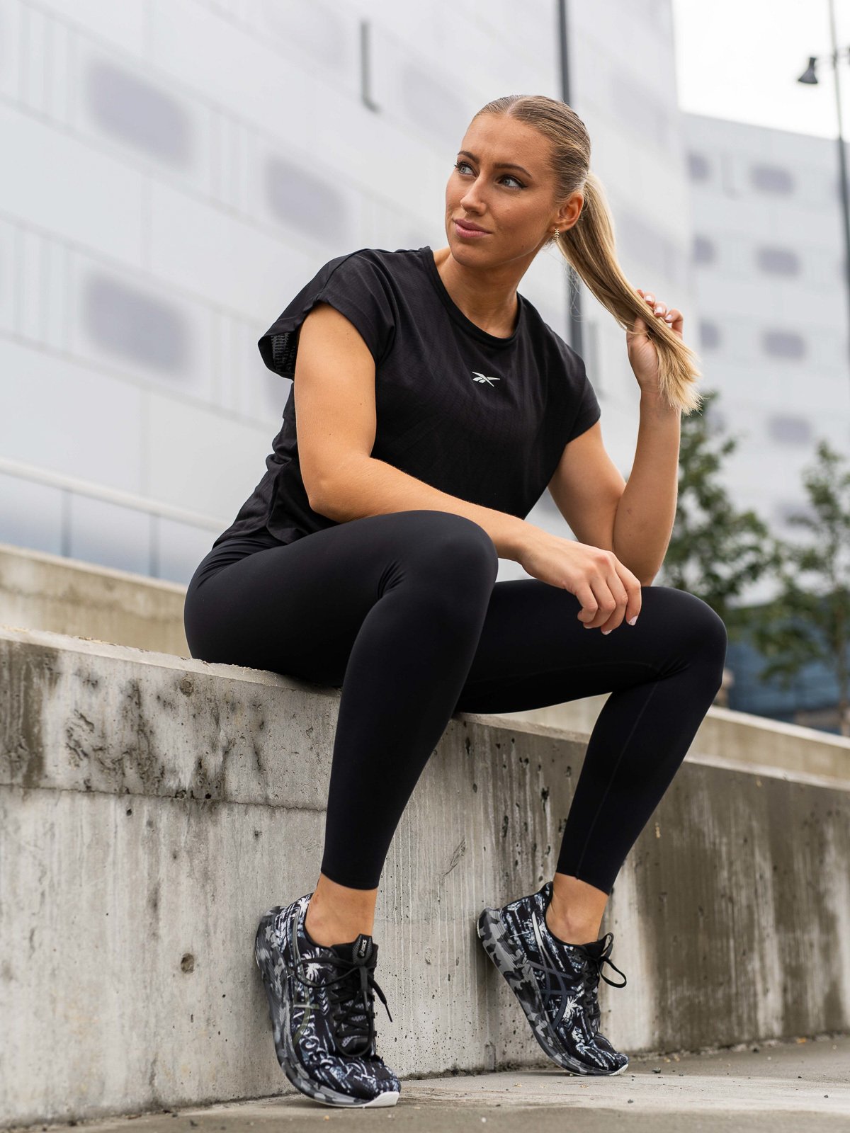 Reebok United By Fitness Perforated Tee Black