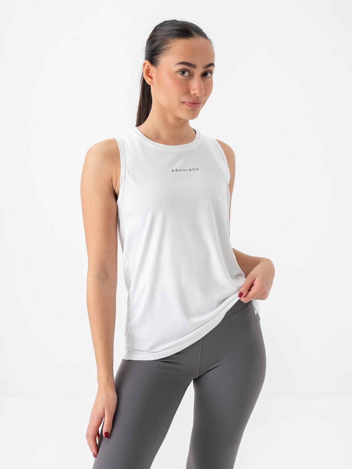 Röhnisch Team Logo Tank Top White