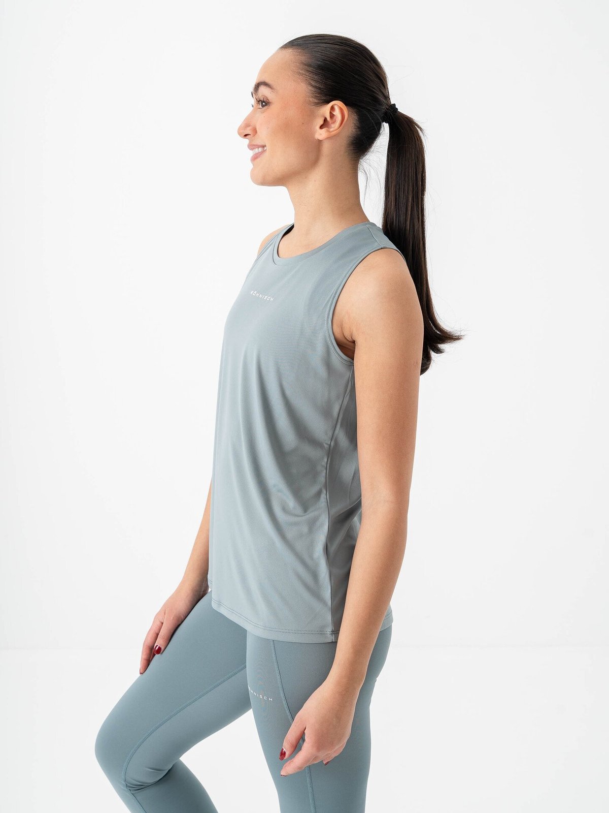 Röhnisch Team Logo Tank Top Stormy Sea