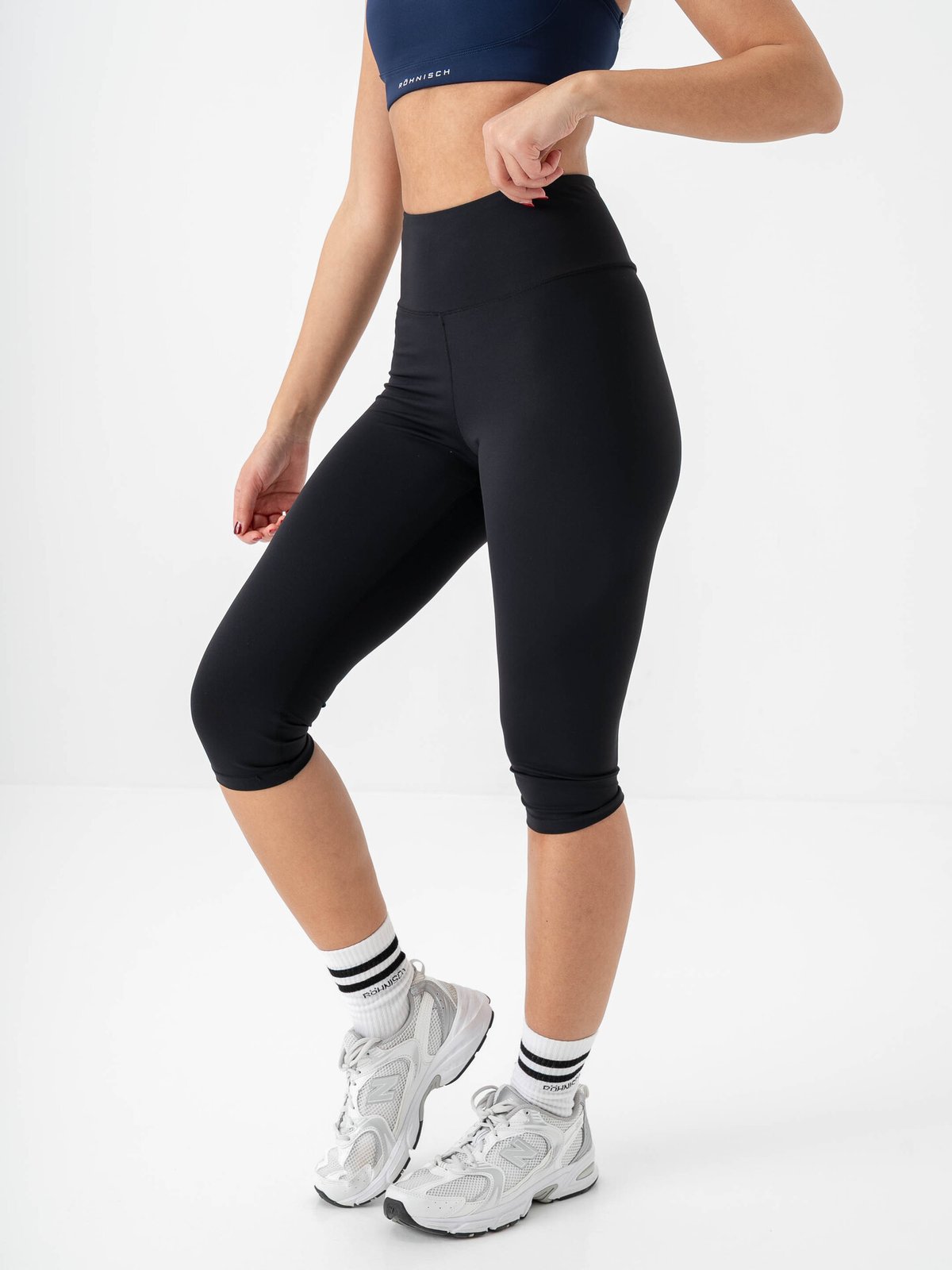 Röhnisch Legacy High Waist Capri Tights Black