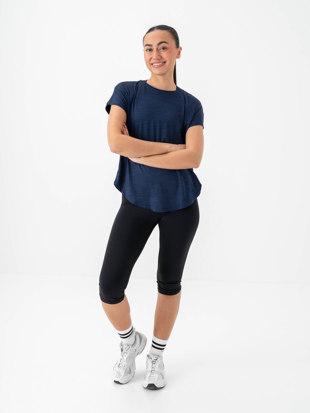 Röhnisch Legacy High Waist Capri Tights Black