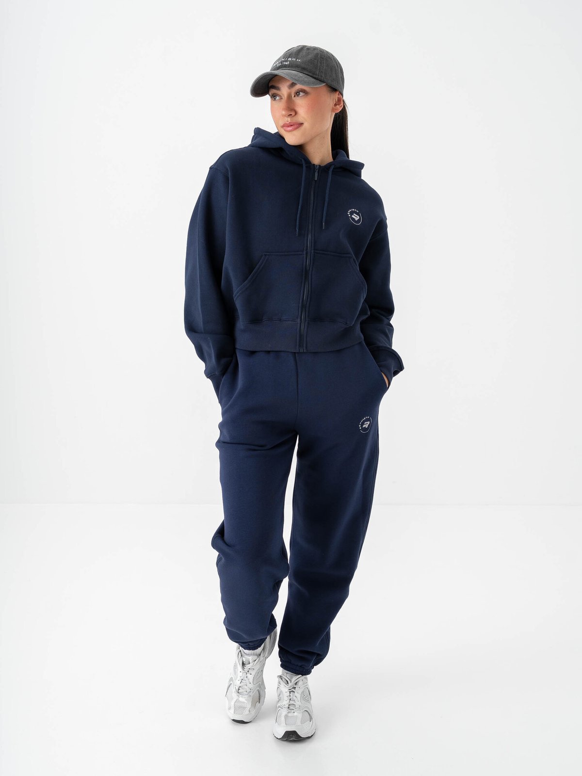 Röhnisch Base Sweat Full Zip Hoodie Indigo