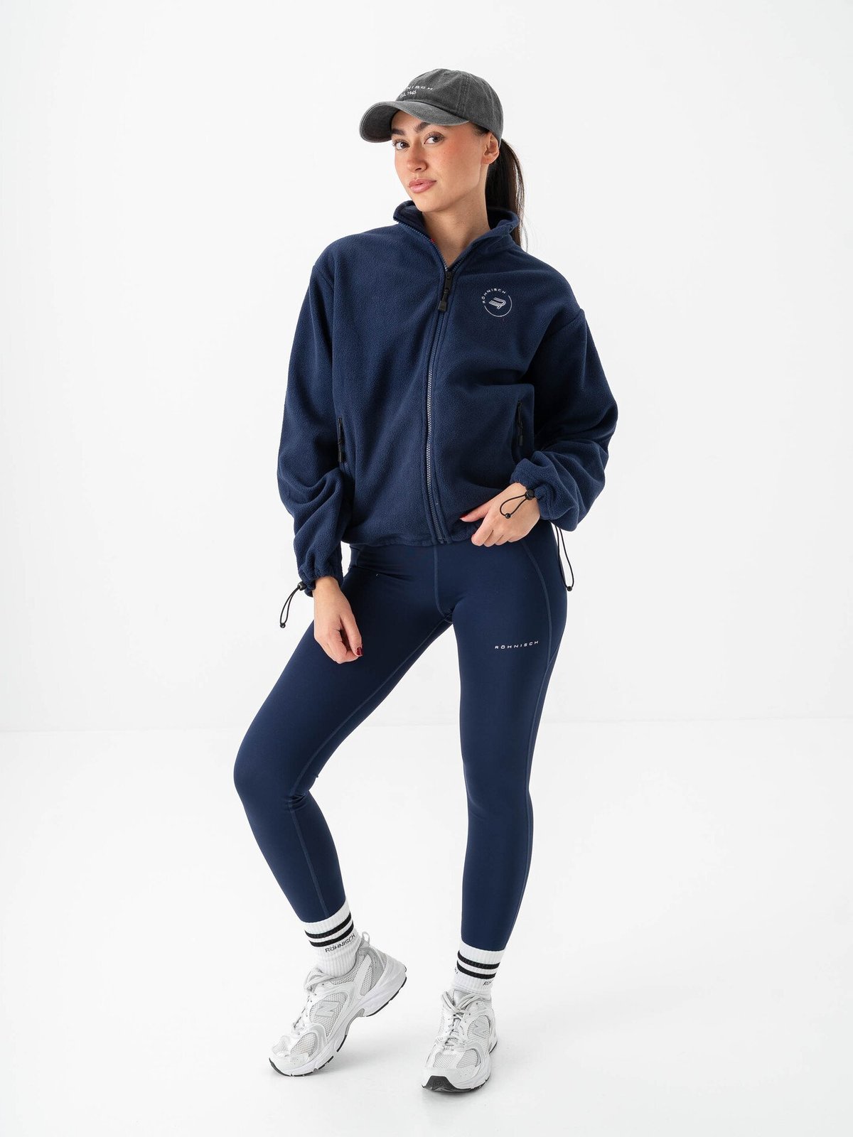 Röhnisch Swift Fullzip Fleece Indigo