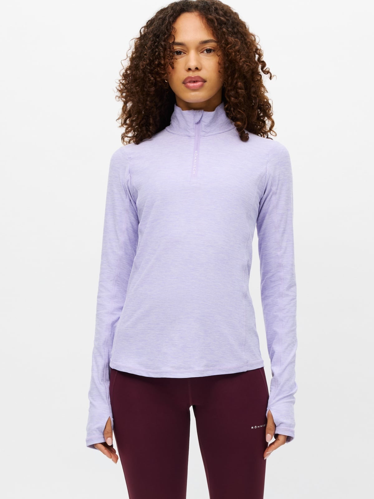 Röhnisch Midlayer Half Zip Lilla