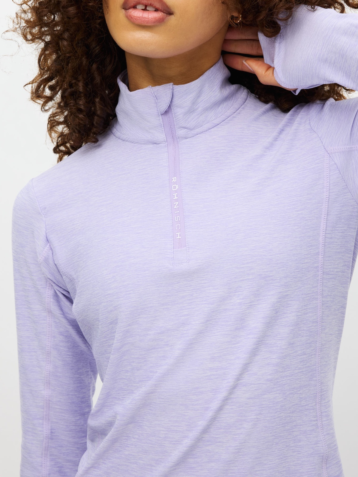 Röhnisch Midlayer Half Zip Lilla