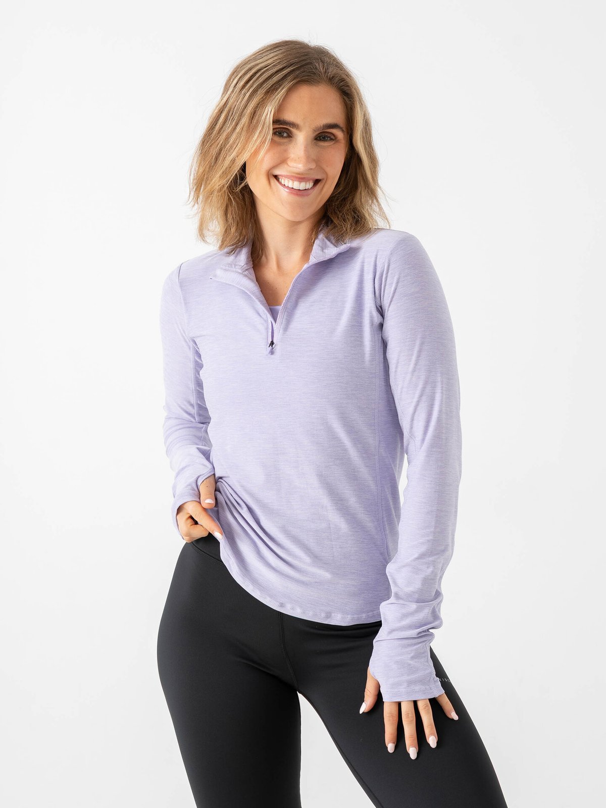 Röhnisch Midlayer Half Zip Lilla