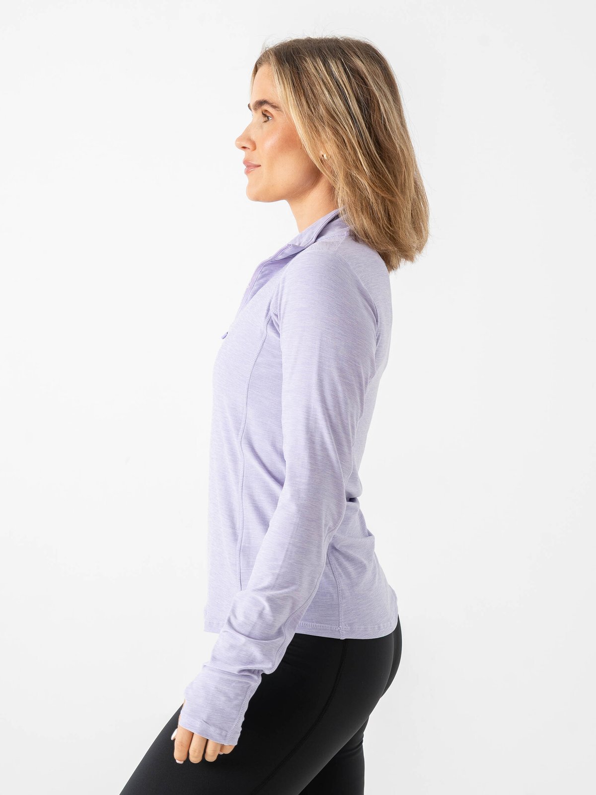 Röhnisch Midlayer Half Zip Lilla