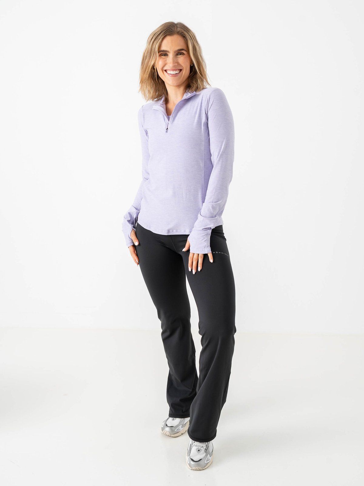 Röhnisch Midlayer Half Zip Lilla