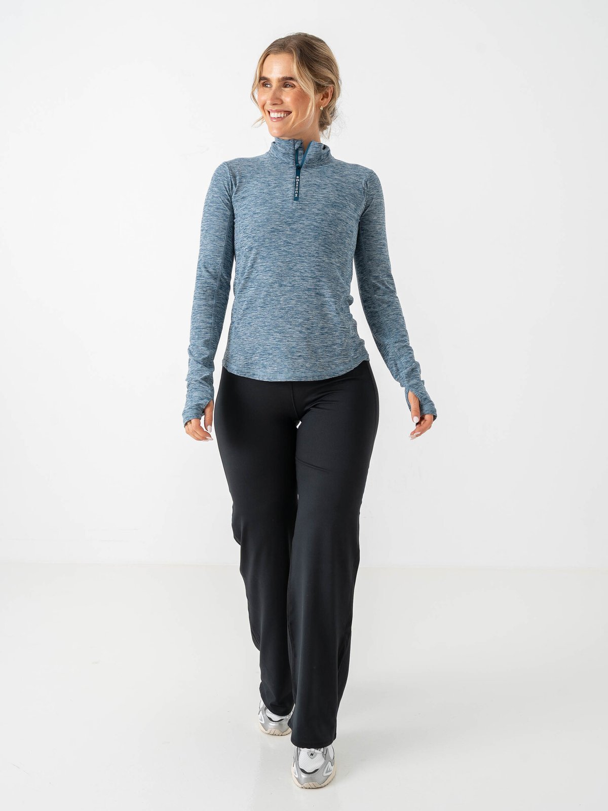 Röhnisch Midlayer Half Zip Blå