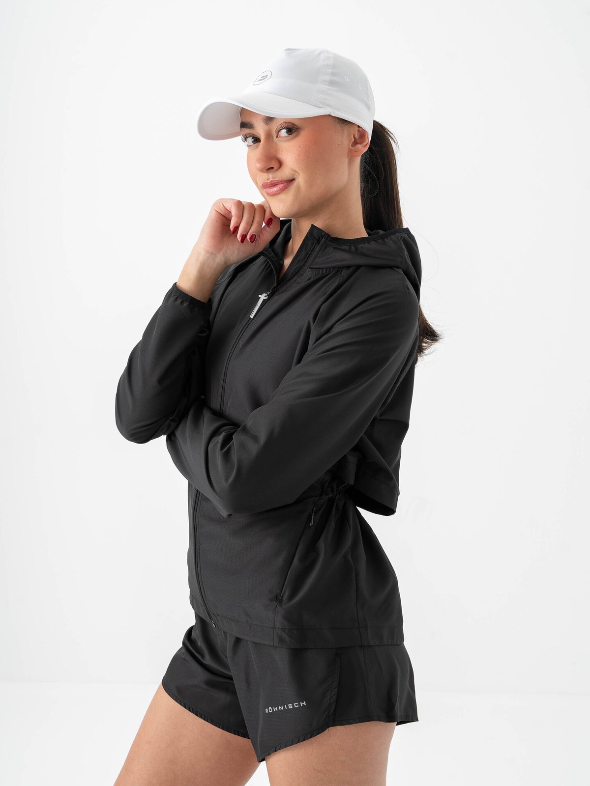 Röhnisch Wind Shield Run Jacket Black