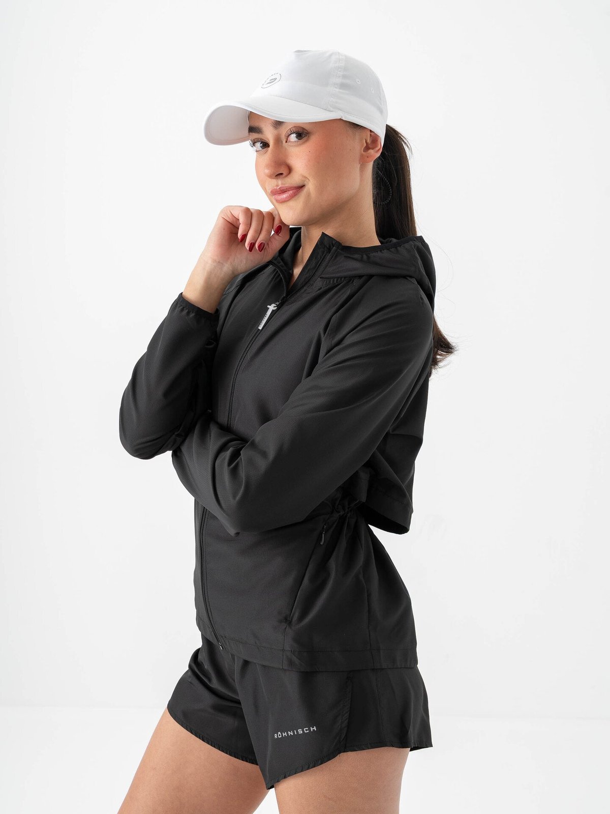 Röhnisch Wind Shield Run Jacket Black