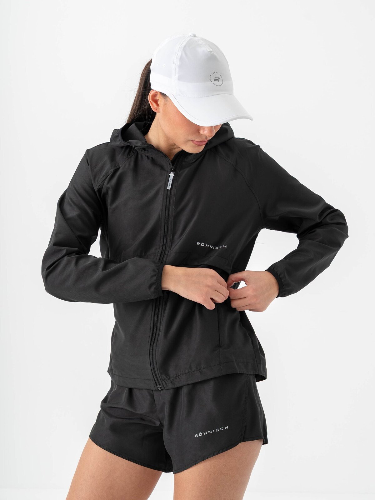 Röhnisch Wind Shield Run Jacket Black