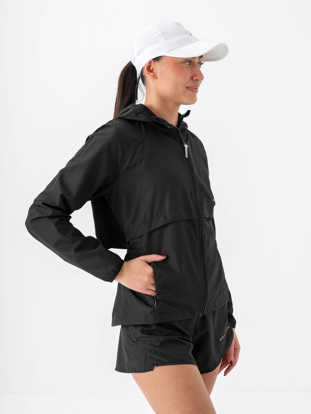 Röhnisch Wind Shield Run Jacket Black