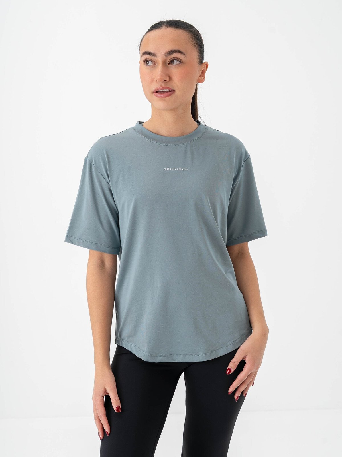 Röhnisch Enduro Relaxed Tee Stormy Sea