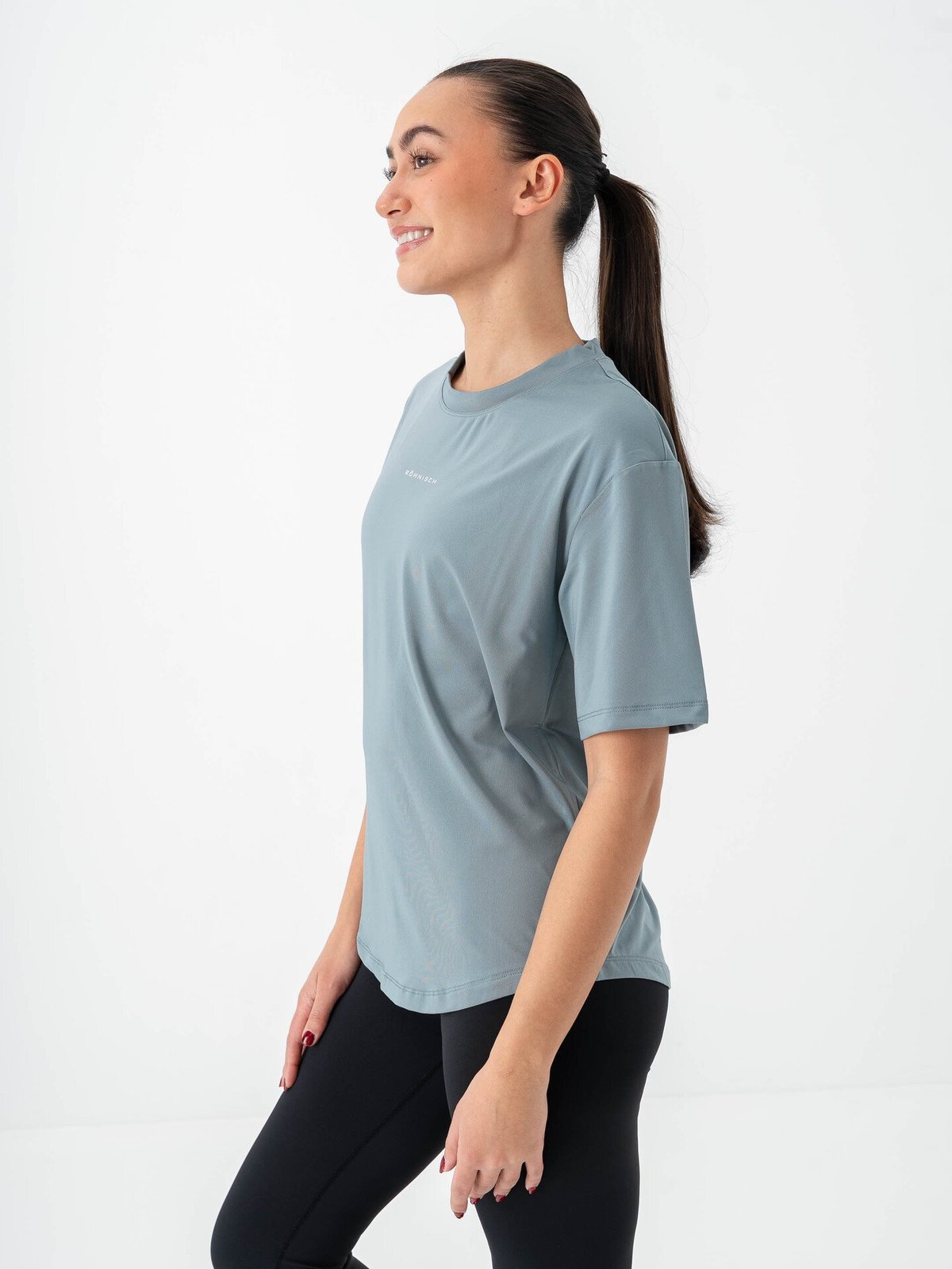 Röhnisch Enduro Relaxed Tee Stormy Sea