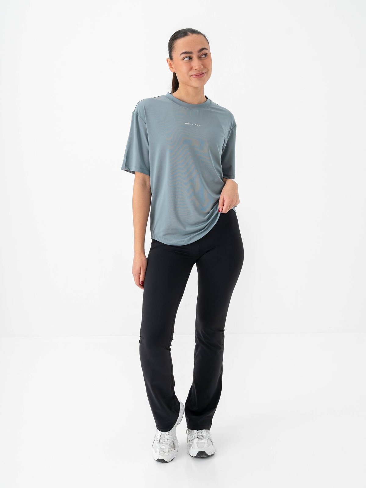 Röhnisch Enduro Relaxed Tee Stormy Sea