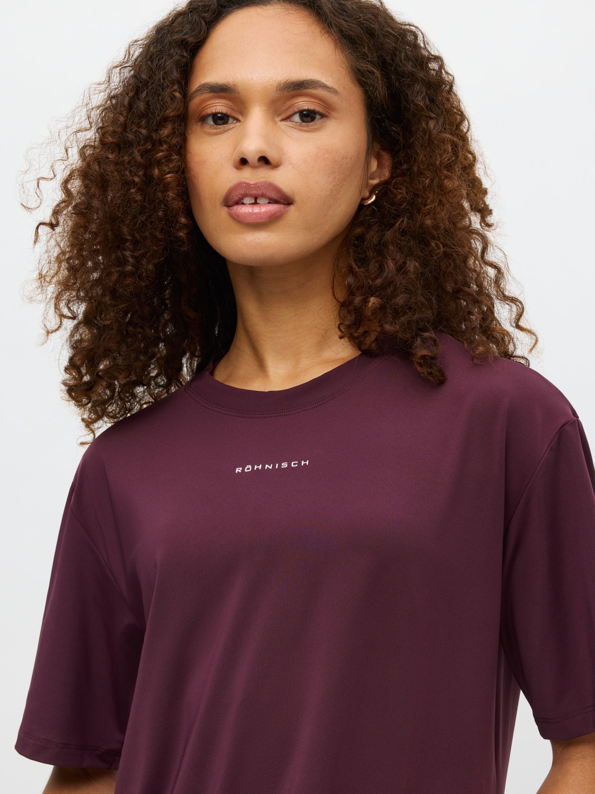 Röhnisch Enduro Relaxed Tee Burgunder