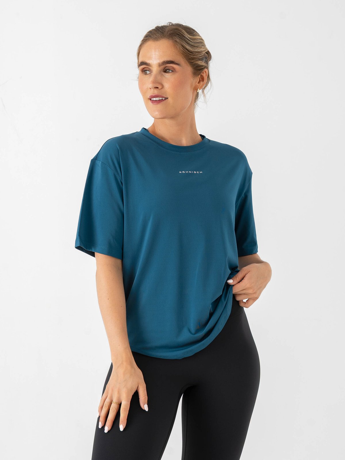 Röhnisch Enduro Relaxed Tee Blå