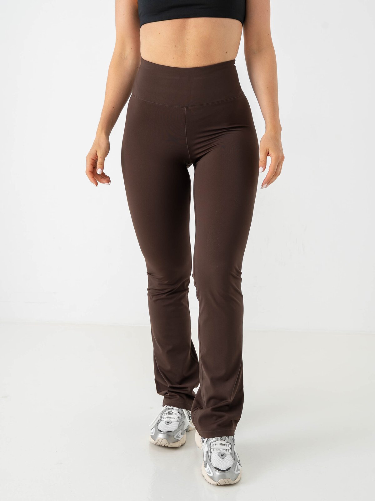 Röhnisch Legacy Flare High Waist Tights Brun