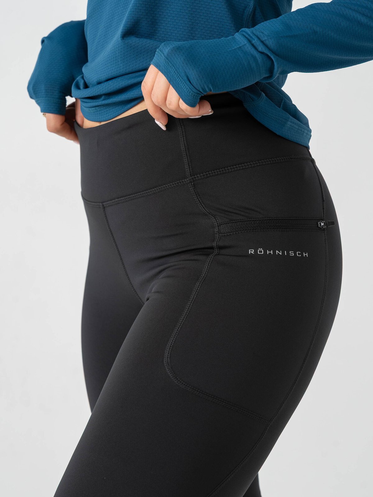 Röhnisch Thermaflow Max High Waist Tights Sort