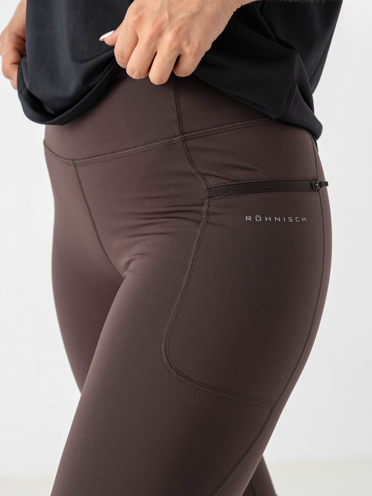 Röhnisch Thermaflow Max High Waist Tights Brun