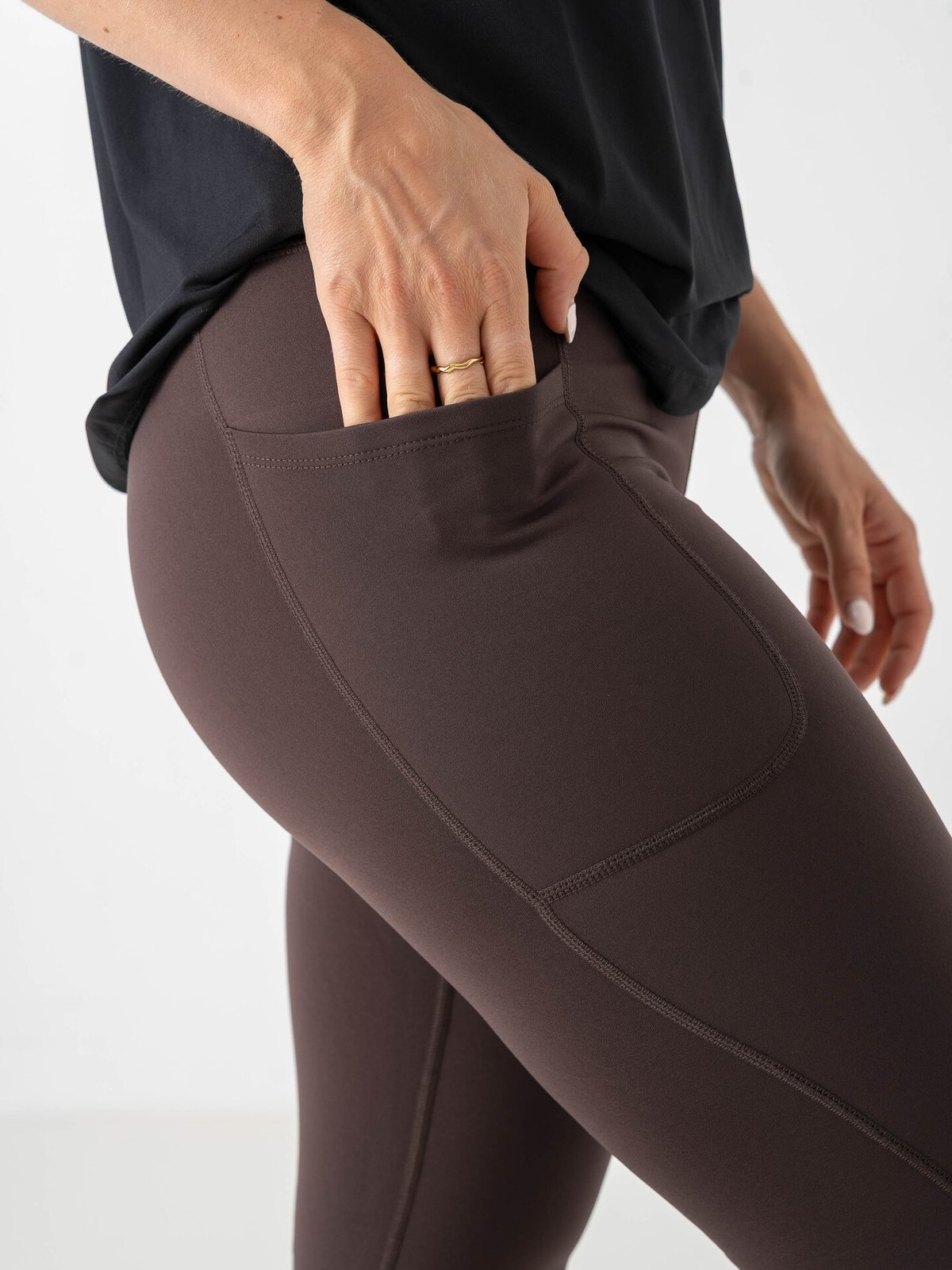 Röhnisch Thermaflow Max High Waist Tights Brun