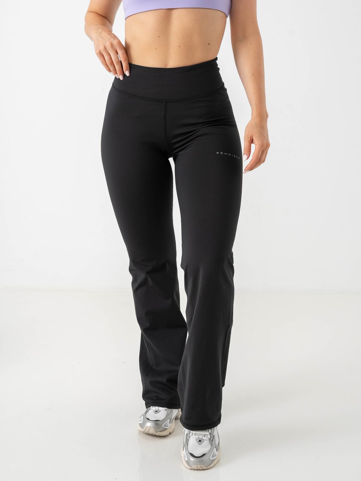 Röhnisch Thermaflow Flare High Waist Tights Sort