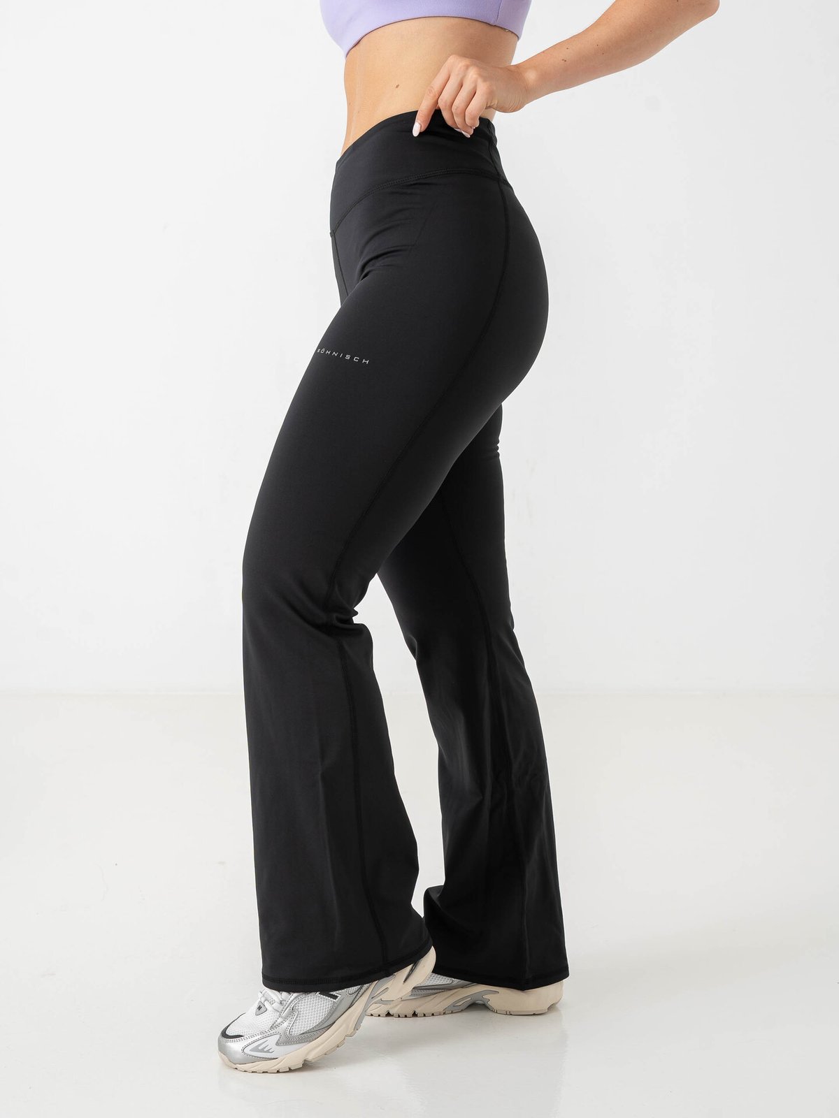 Röhnisch Thermaflow Flare High Waist Tights Sort