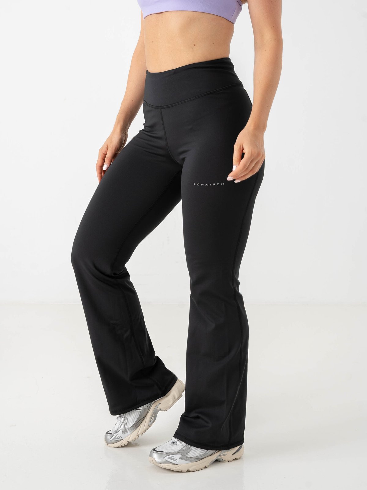Röhnisch Thermaflow Flare High Waist Tights Sort