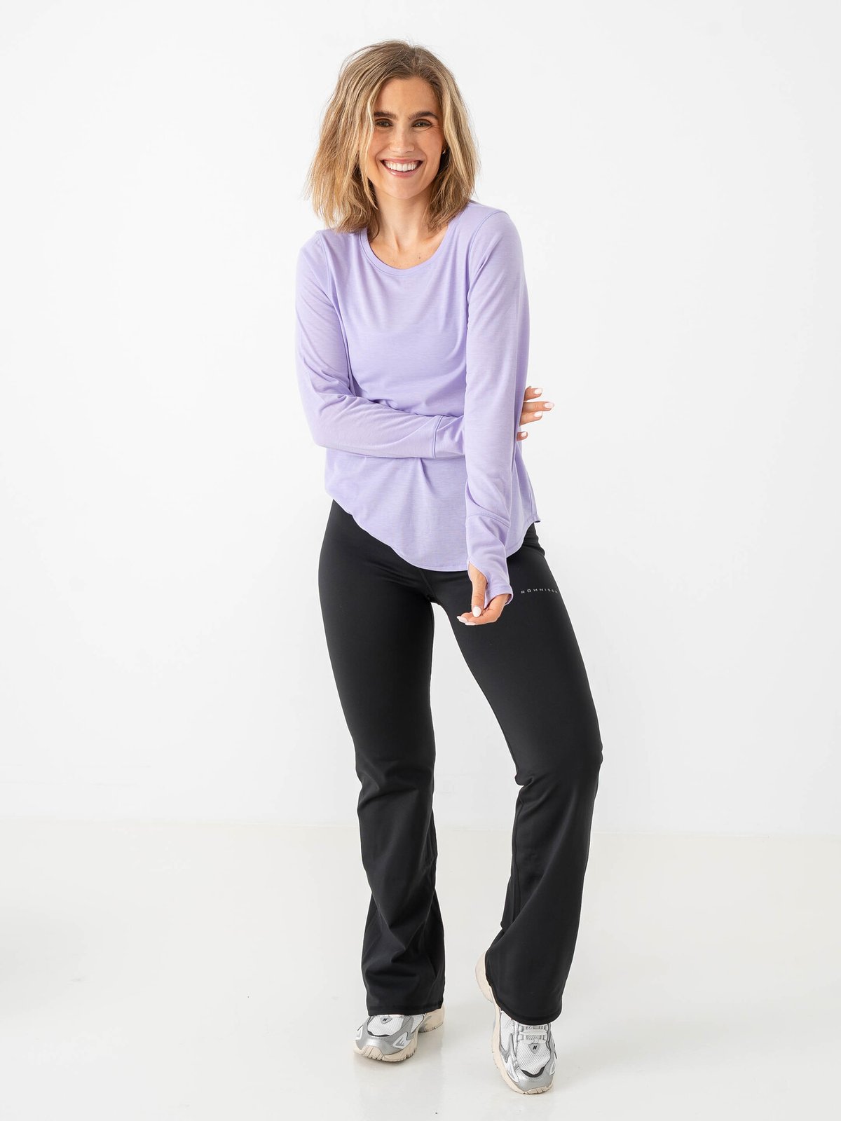 Röhnisch Thermaflow Flare High Waist Tights Sort