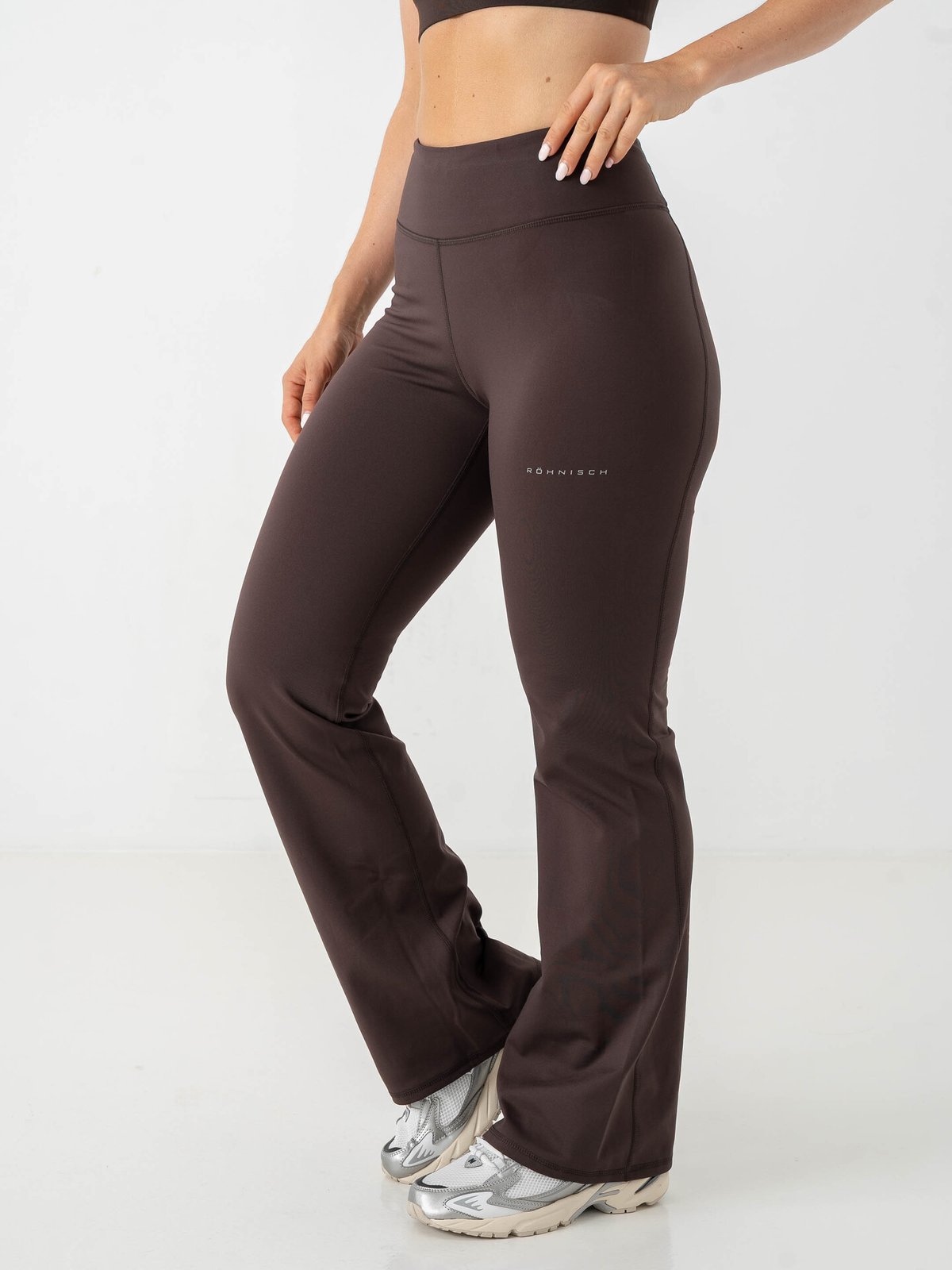 Röhnisch Thermaflow Flare High Waist Tights Brun