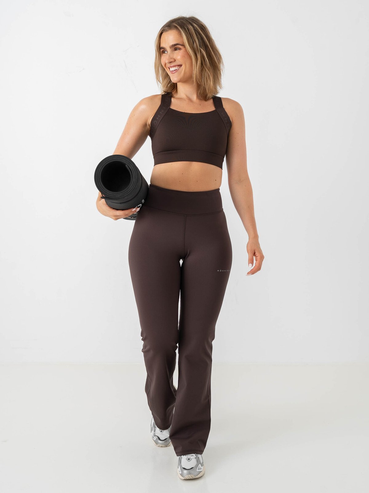 Röhnisch Thermaflow Flare High Waist Tights Brun