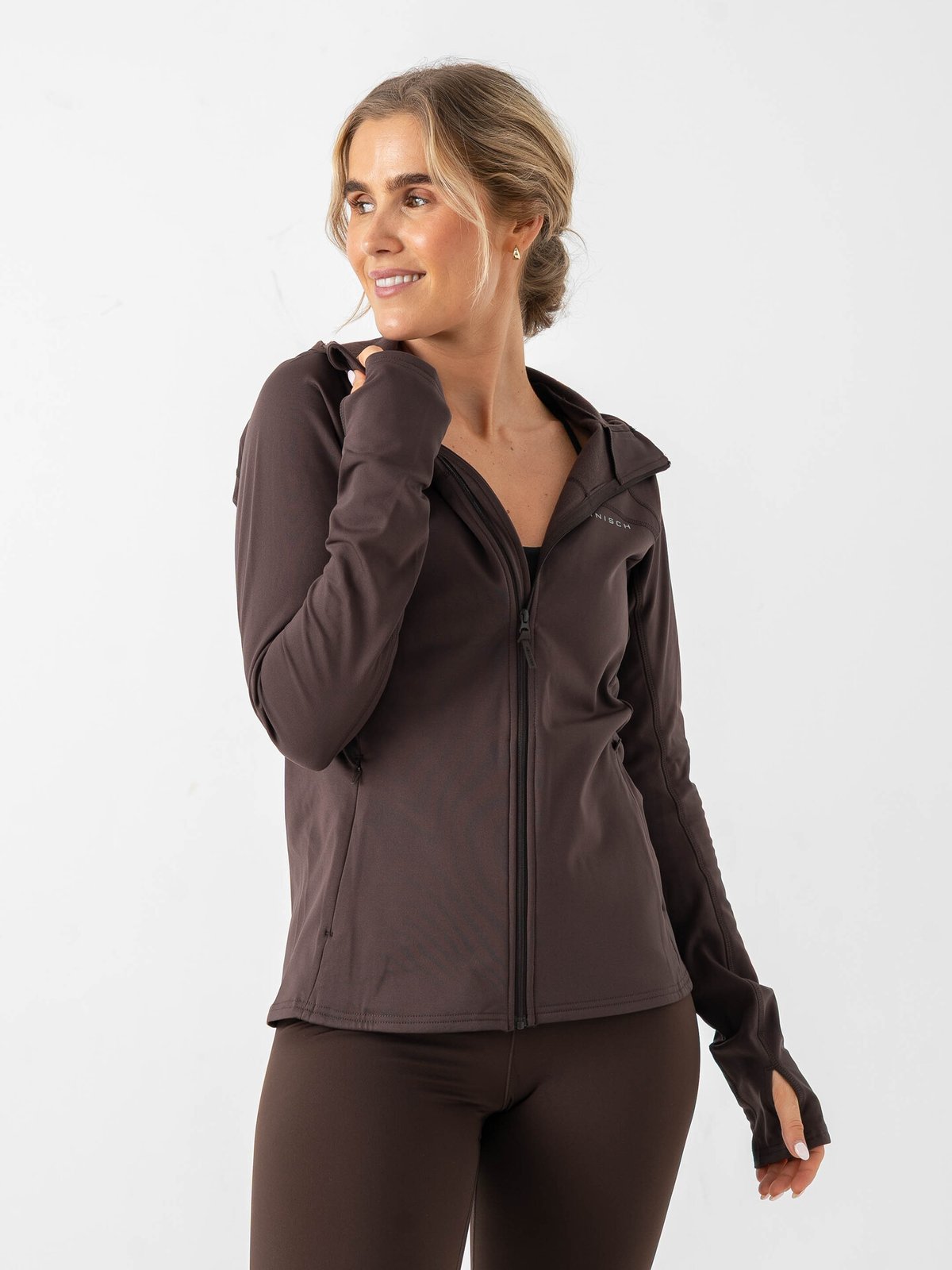 Röhnisch Thermaflow Hood Full Zip Brun