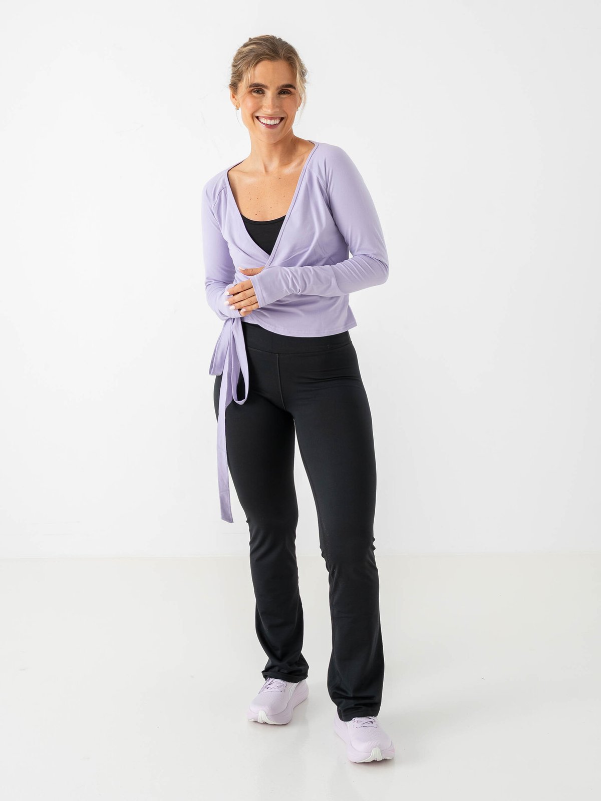 Röhnisch Smoothflex Wrap Top Lilla