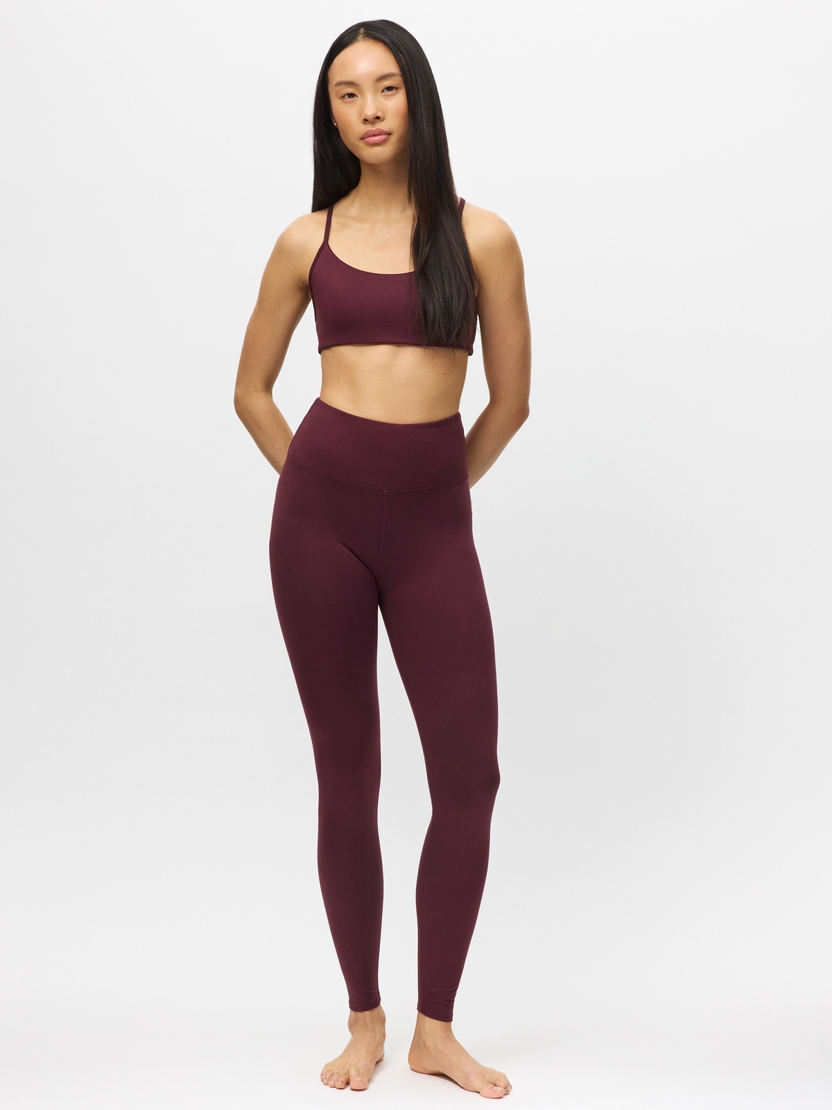 Röhnisch Smoothflex High Waist Tights Burgunder