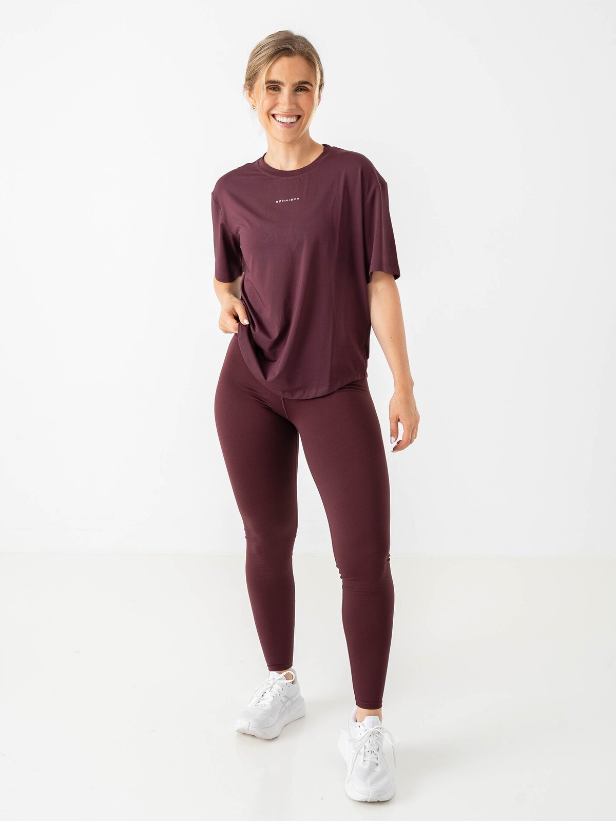 Röhnisch Smoothflex High Waist Tights Burgunder