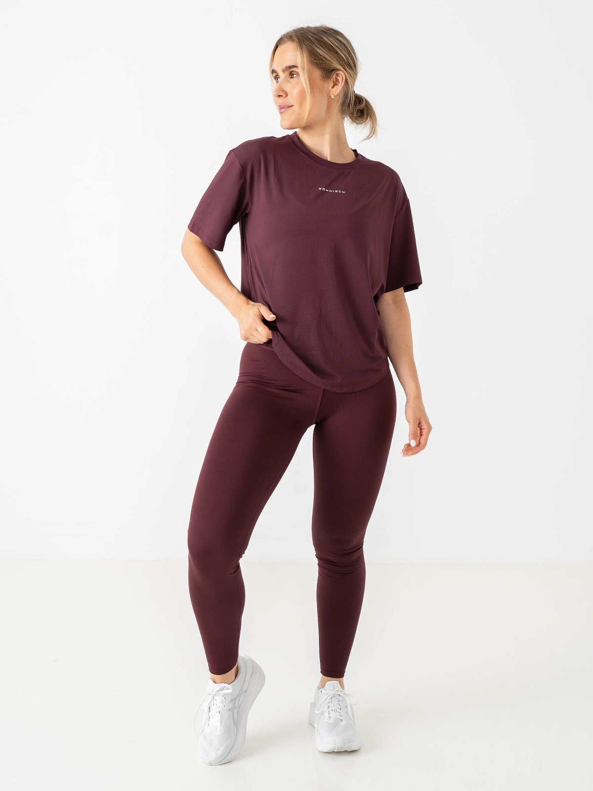 Röhnisch Smoothflex High Waist Tights Burgunder
