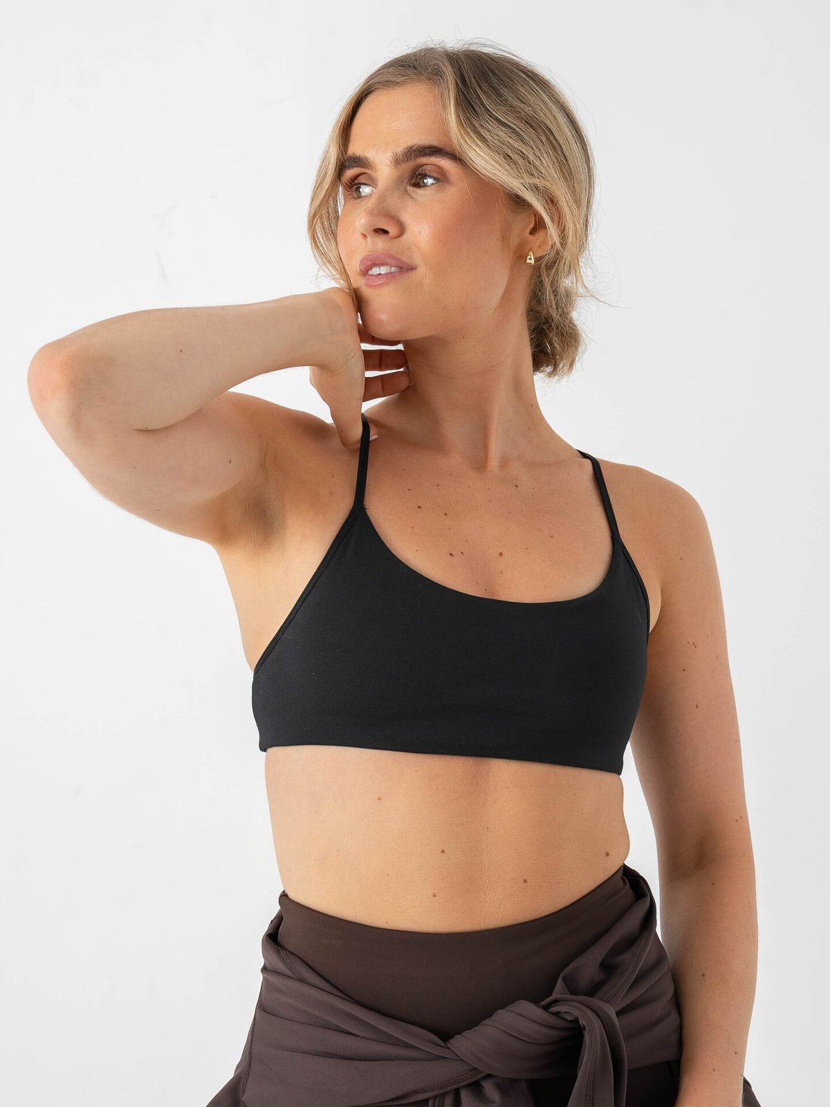 Röhnisch Smoothflex Strap Sportsbra Sort