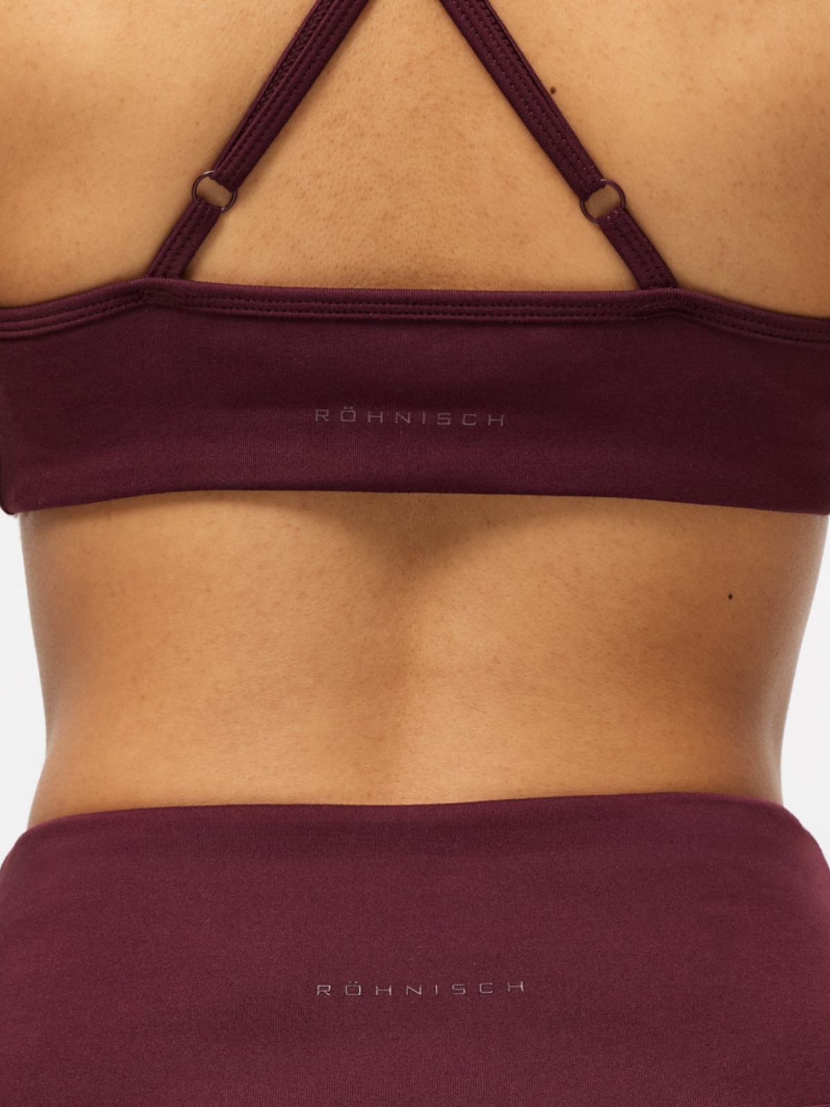 Röhnisch Smoothflex Strap Sportsbra Burgunder