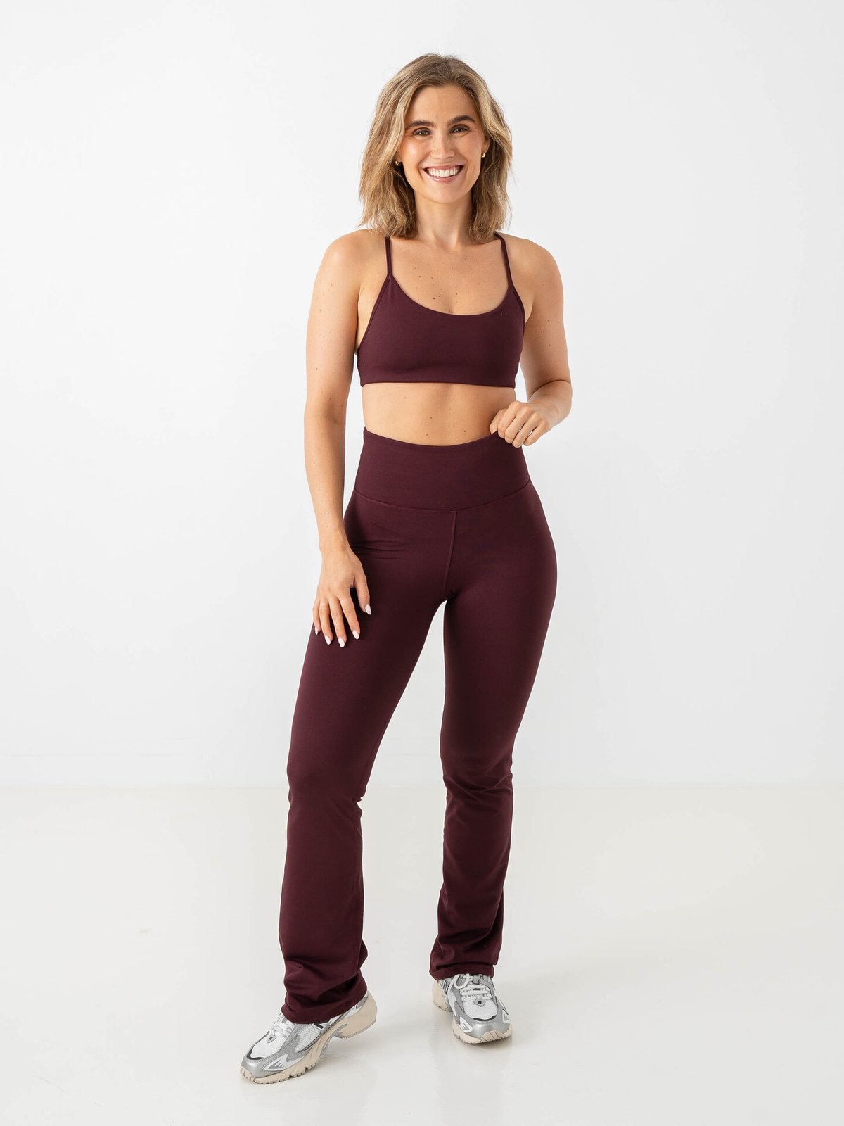 Röhnisch Smoothflex Strap Sportsbra Burgunder